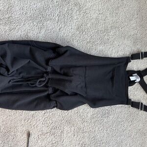 Motherhood maternity short overalls